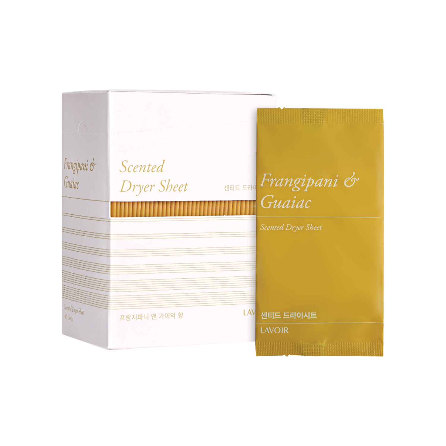 香氛烘衣紙 緬梔花 &amp; 癒創木 40張入