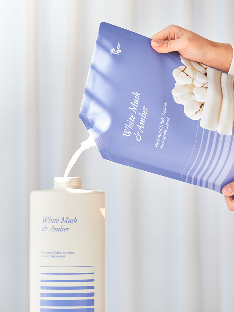 LAVOIR 純素香水衣物柔軟精 2L 白麝香&琥珀